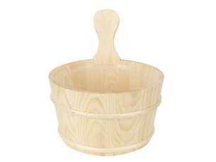 Seau de sauna en bois – durable et