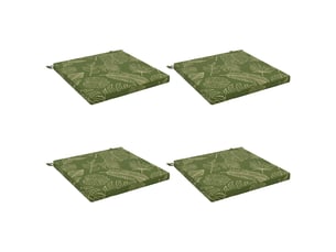 Lot de 4 coussins de siège, coussins d'assise soest 100 % polyester cf60141