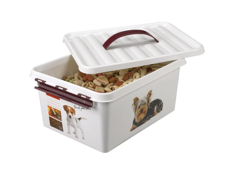  Boite q-line motif animaux 15 litres  - Conforama C