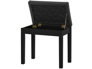 Pouf / repose pied BLOSSOM F12-018V00BK noir