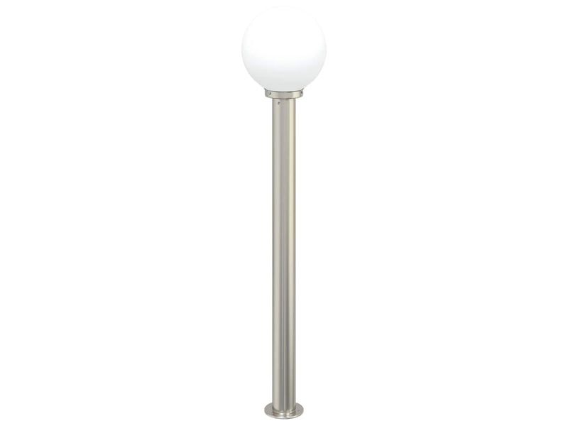 Borne lumineuse, lampadaire 120 cm en acier inoxydable ip44 - Conforama D