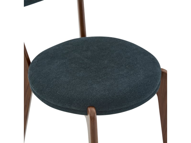  Chaises en lin – duo cosy avec coussin, style médiéval moderne, idéal cuisine et salle à manger  - Conforama D