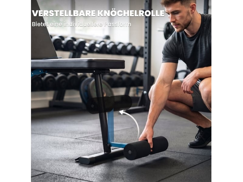  Banc de musculation réglable pliable 7 positions 300 kg evryae  - Conforama D