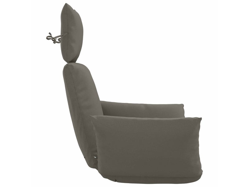  Coussin pour balançoire de chaise d'œuf, coussin d'intérieur et d'extérieur adirondack putten 100 % polyester gris 60 x 145 x 10 cm cf50068  - Conforama D