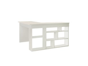 Bureau CONCEPT USINE 120 cm coloris blanc