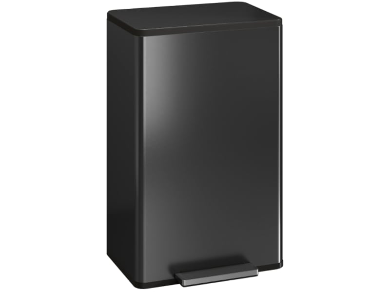  Poubelle de cuisine 45 l à pédale, couvercle soft-close, bac intérieur amovible  - Conforama A