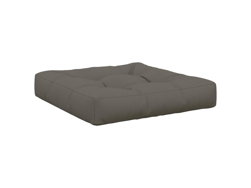  Coussin de siège, coussin d'assise 1 pièce vianen 100 % polyester gris cf55778  - Conforama A