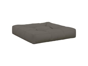 Coussin de siège, coussin d'assise 1 pièce vianen 100 % polyester gris cf55778