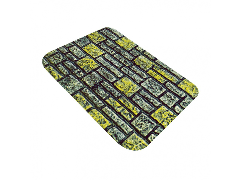  Tapis de sol antidérapant pour la maison, paillasson, tapis de cuisine, salon, chambre à coucher, décoration (40 x 60 cm) - comfortxl  - Conforama D