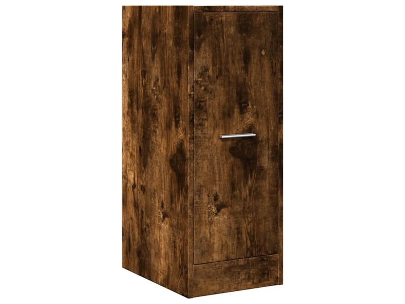  Meuble de rangement, armoire d'apothicaire chêne fumé 30x41x77,5cm bois d'ingénierie  - Conforama D