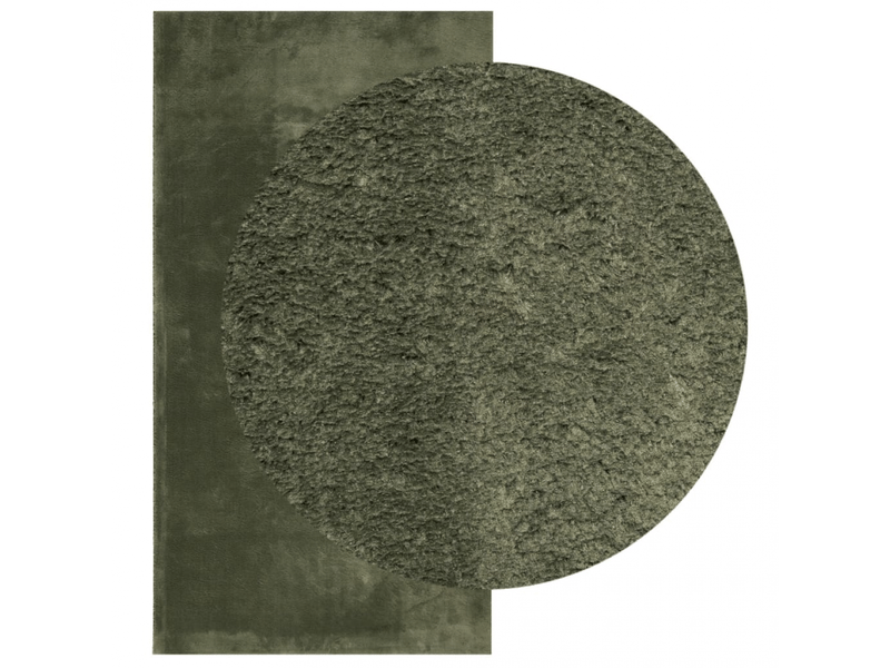  Tapis lavable à poils courts vert forêt 80x150 cm - comfortxl 375090 - Conforama C