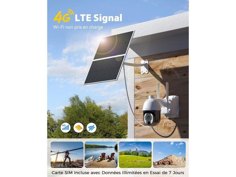  Camera ptz exterieur 4g lte solair 5mp zoom optique 10x ip65 149519_AACBY12098_6_DROPFR - Conforama B