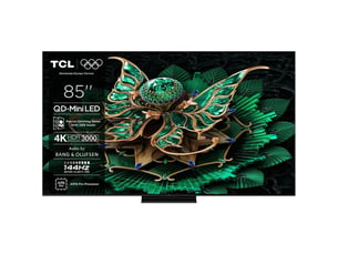 Téléviseur 85 pouces 4k qd-mini led qled smart tv google tv