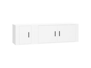 Meuble tv coloris blanc  <strong></strong>  <strong></strong>