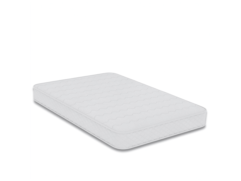  Matelas 140x200 cm épaisseur 23 cm ressorts ensachés indépendants mousse à mémoire de forme tissu 3d blanc  - Conforama A