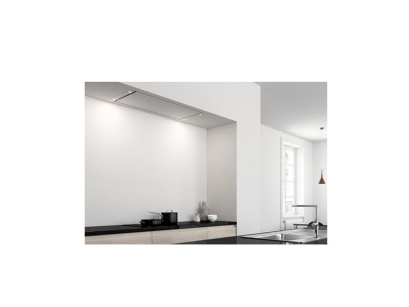 Novy - hotte de plafond 120cm blanc 6846 - novy pureline compact 6846 - Conforama E