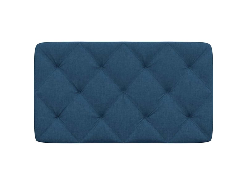  Coussin de tête de lit bleu 90 cm tissu cf55941  - Conforama D