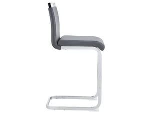 tabouret de bar <strong>HAUSS SPOLE</strong> - gris hauteur d'assise 63.5 cm vendu Par paire