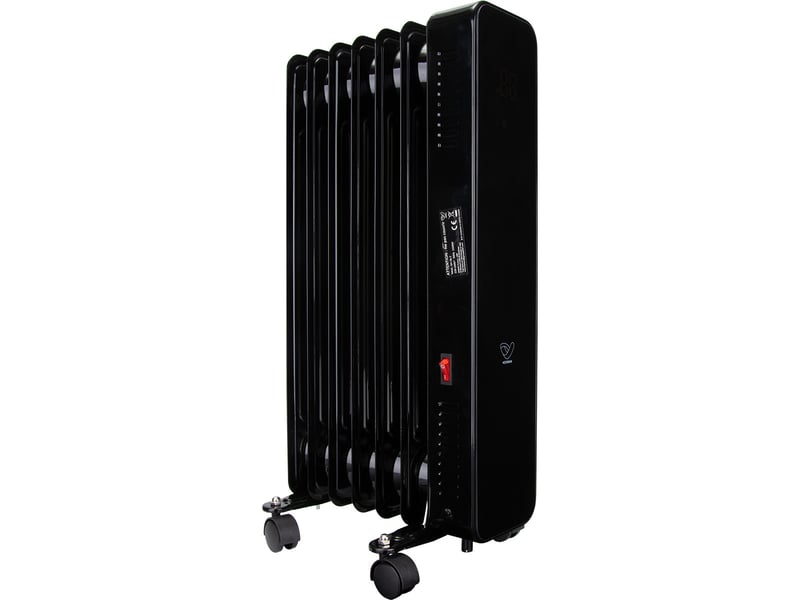  Voltman-radiateur mobile bain d'huile cosyoil 1500w - façade verre trempé - voltman  - Conforama A