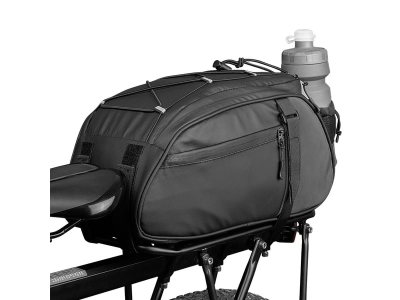  Sac de porte-bagages polyester 900d noir 38x16x18cm  - Conforama E