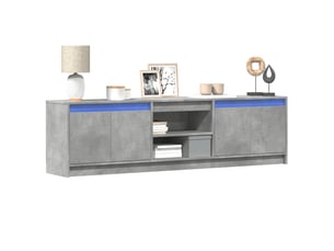 Meuble tv coloris gris 180 cm <strong></strong> <strong></strong>