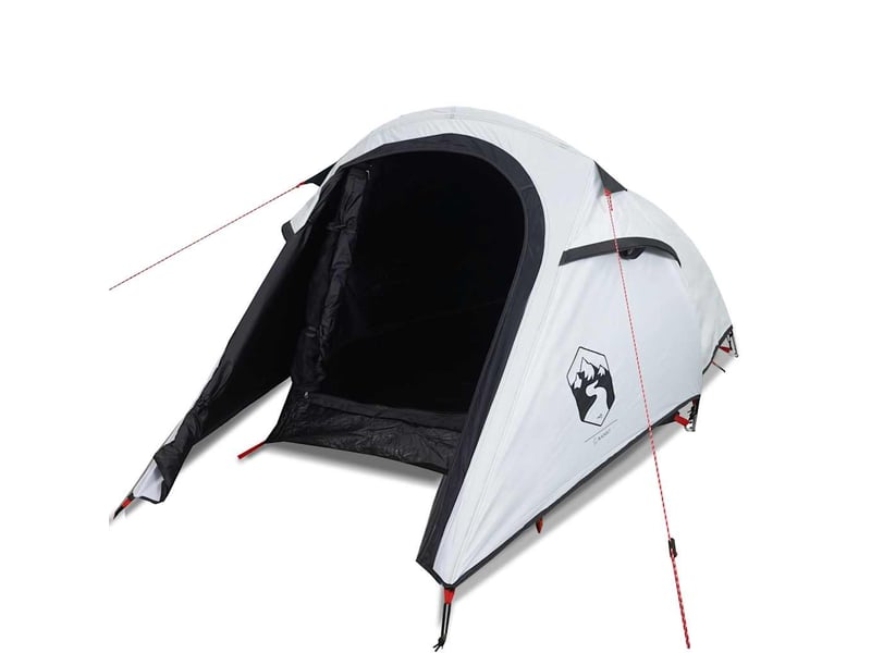  Tente de camping, tente tunnel 3 personnes tissu occultant imperméable shl12812  - Conforama D