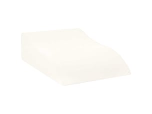 Coussin pour les jambes, oreiller 68 x 40 x 18 cm mousse pu blanc cf56585