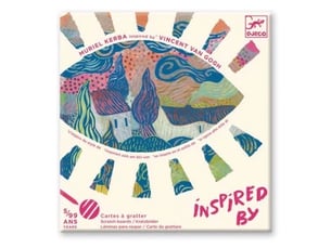 Cartes a gratter inspired by le sud