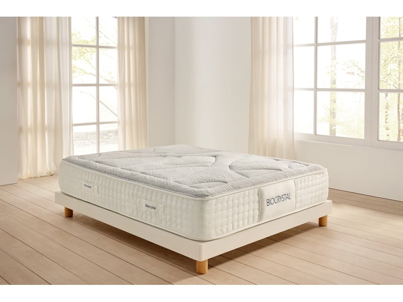  Matelas ressorts ensachés biocrystal gold spring 30 cm - 100x180 cm - fermeté élevée- moonia  - Conforama B