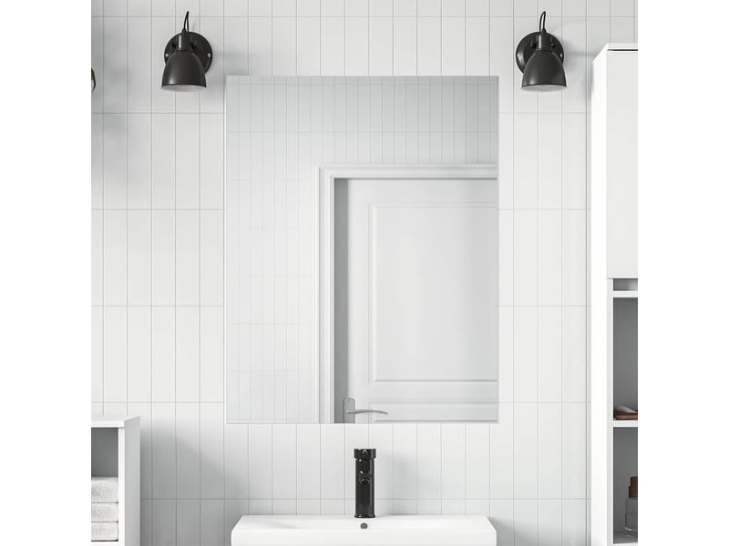  Film miroir auto-adhésif 60 x 100 cm 2 pièces argenté pet cf62664  - Conforama B