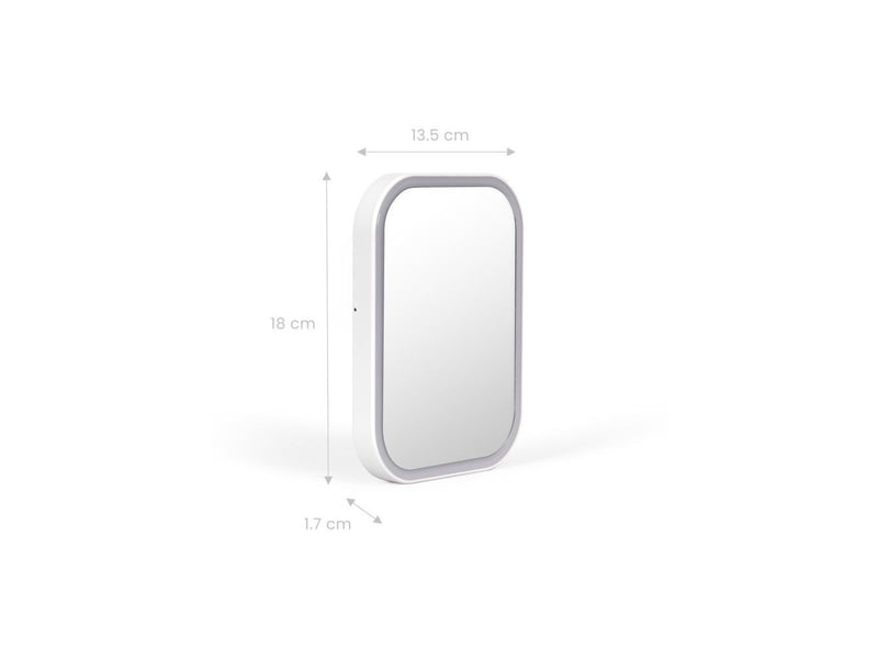  Miroir maquillage led rechargeable ajustable jusqu a 90 dos224w AAAVC46300 - Conforama D