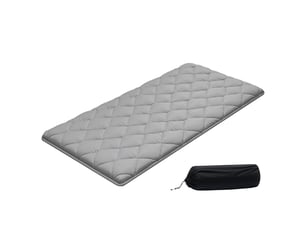 Vevor matelas futon portable pliable de sol japonais tatami 991x2032 mm gris