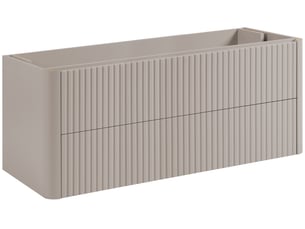 Meuble sous vasque suspendu linea 120 cm cachemire