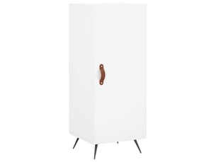 Buffet - bahut - meuble de rangement blanc 34,5x34x90 cm bois d'ingénierie