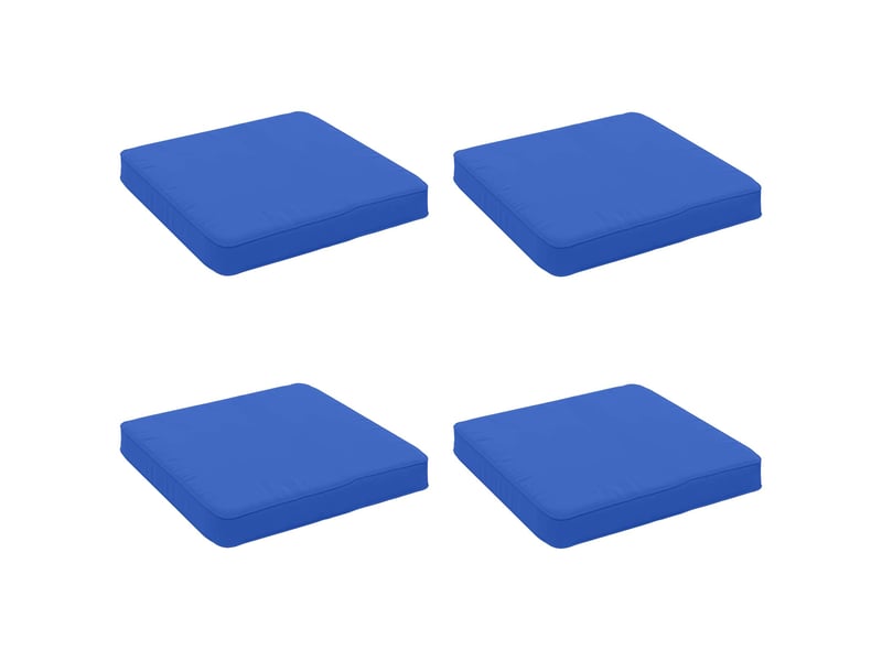  Lot de 4 coussins de siège, coussins d'assise vught 100 % polyester cf60669  - Conforama A