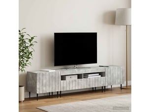 Meuble tv coloris gris 49 cm <strong></strong>  <strong></strong>