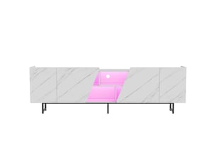 Meuble tv coloris blanc