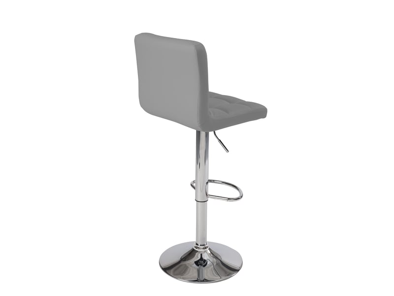  Lot de 2 tabourets de bar réglables pivotants sivan gris 173 SIVAN - Conforama D
