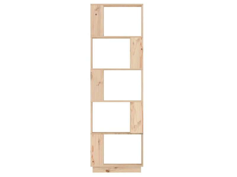  Bibliothèque, étagère de rangement 51x25x163,5 cm pin solide  - Conforama E