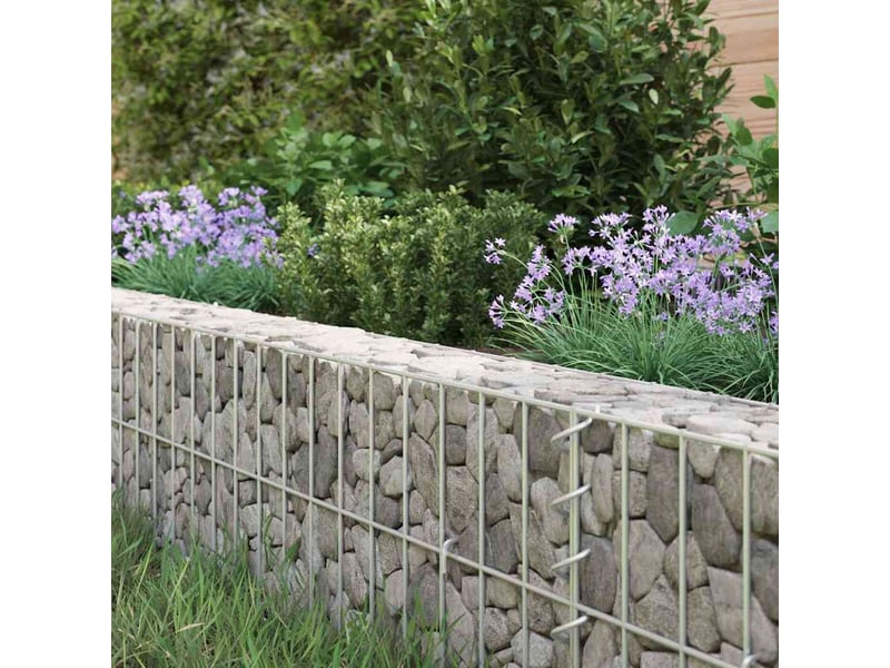  Jardinière - lit surélevé à gabion acier galvanisé 500x100x20 cm  - Conforama C