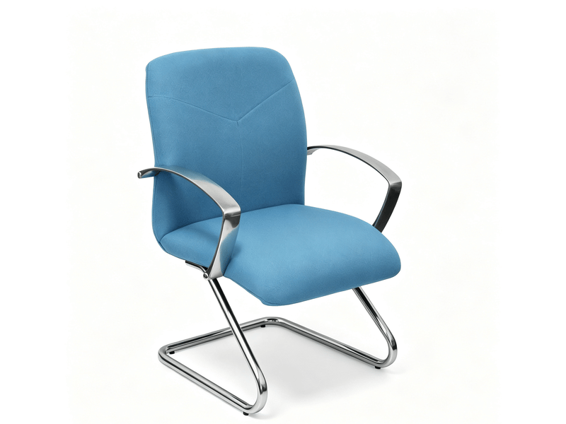  Fauteuil de réception caudete piqueras y crespo sky blue 61 x 85 cm bleu ciel - tissu avec accoudoirs fixes S5704243 - Conforama A