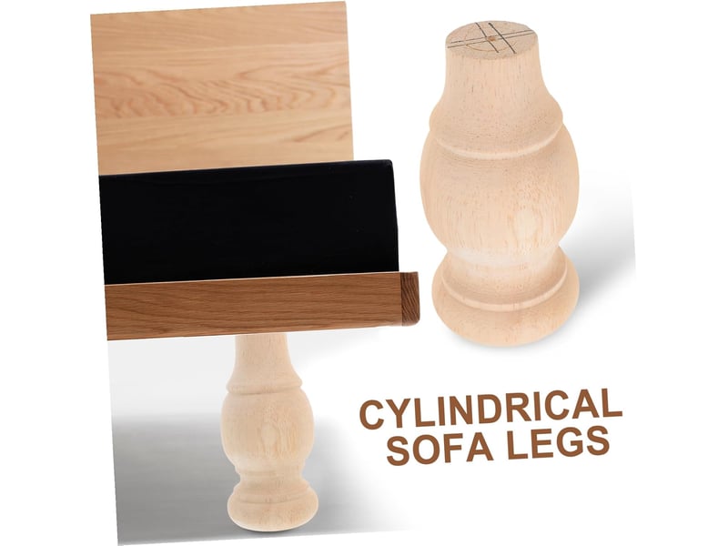  4pièces lot de ronds bois massif de meubles bois non fini pour table basse coiffeuse et autres  - Conforama C