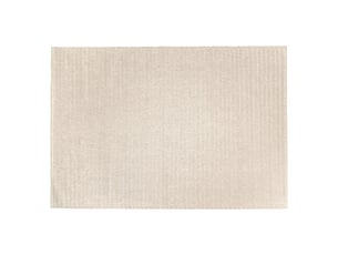 Quentin - tapis rectangulaire 300x400cm en laine tissée couleur beige