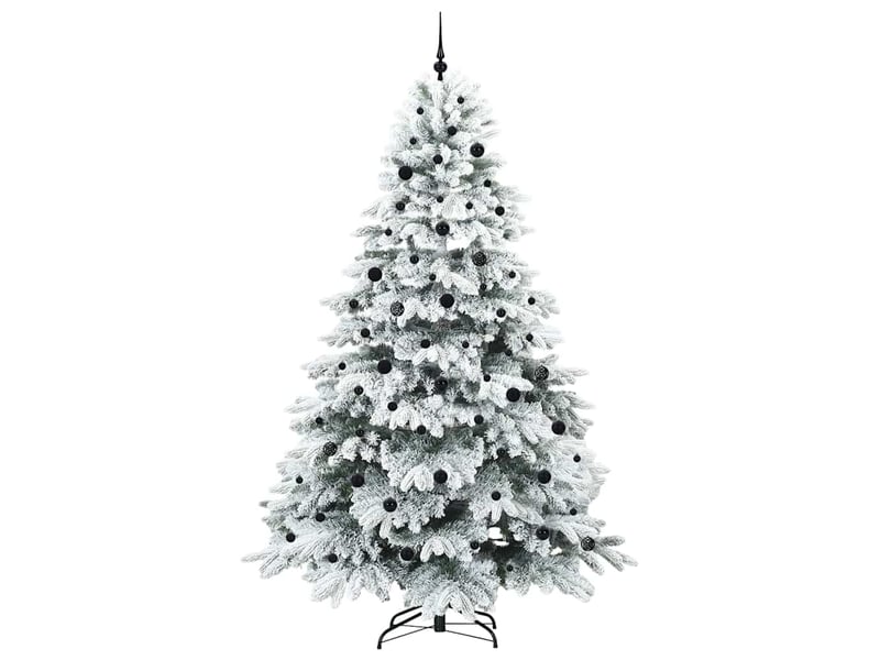  Sapin de noël, arbre de noël artificiel avec 300 led blanc 240 cm pe et pvc cf61230  - Conforama D