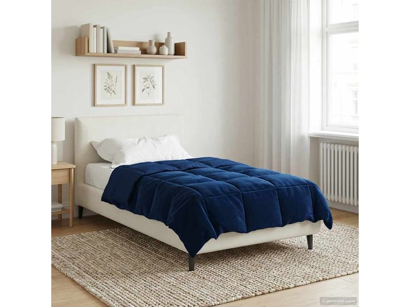  Couette - duvet d'été 155 x 220 cm été microfibre (100% polyester)  - Conforama D