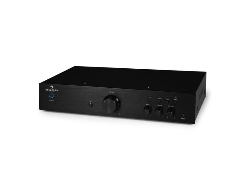 Auna av2-cd508 ampli hifi stereo aux acier 600w max.  - Conforama C