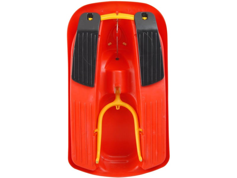  Snow play bob ralley 100 cm rouge avec volant et frein 461100 - Conforama D