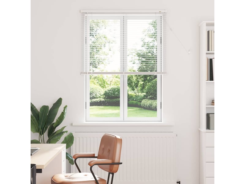 Store vénitien, store de fenêtre blanc 150 x 90 cm 25 mm pvc cf47745 - Conforama B