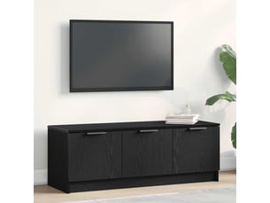 Meuble tv coloris noir 102 cm <strong></strong>  <strong></strong>