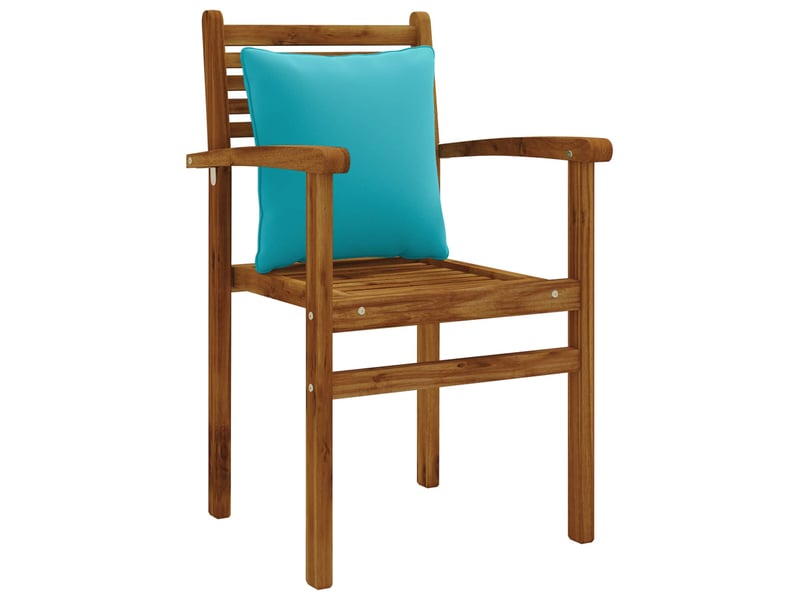 Coussin de dos, coussin de dossier 1 pièce putten 100 % polyester turquoise cf54462 - Conforama C